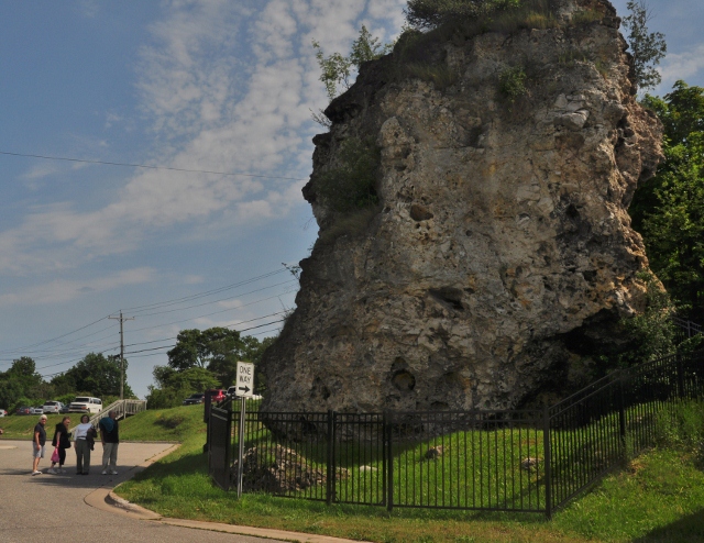 touring St.Ignace and St. Anthony's Rock
